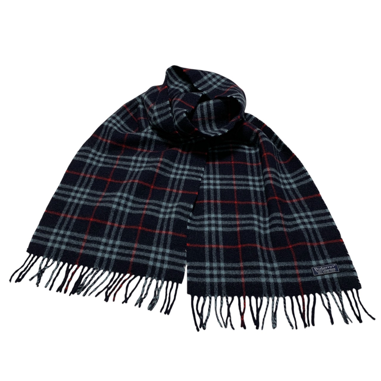 希少色 BURBERRY バーバリー ラムウール チェック柄 長め マフラー 楽天市場】BURBERRY バーバリー マフラー ラムウール 100% チェック柄