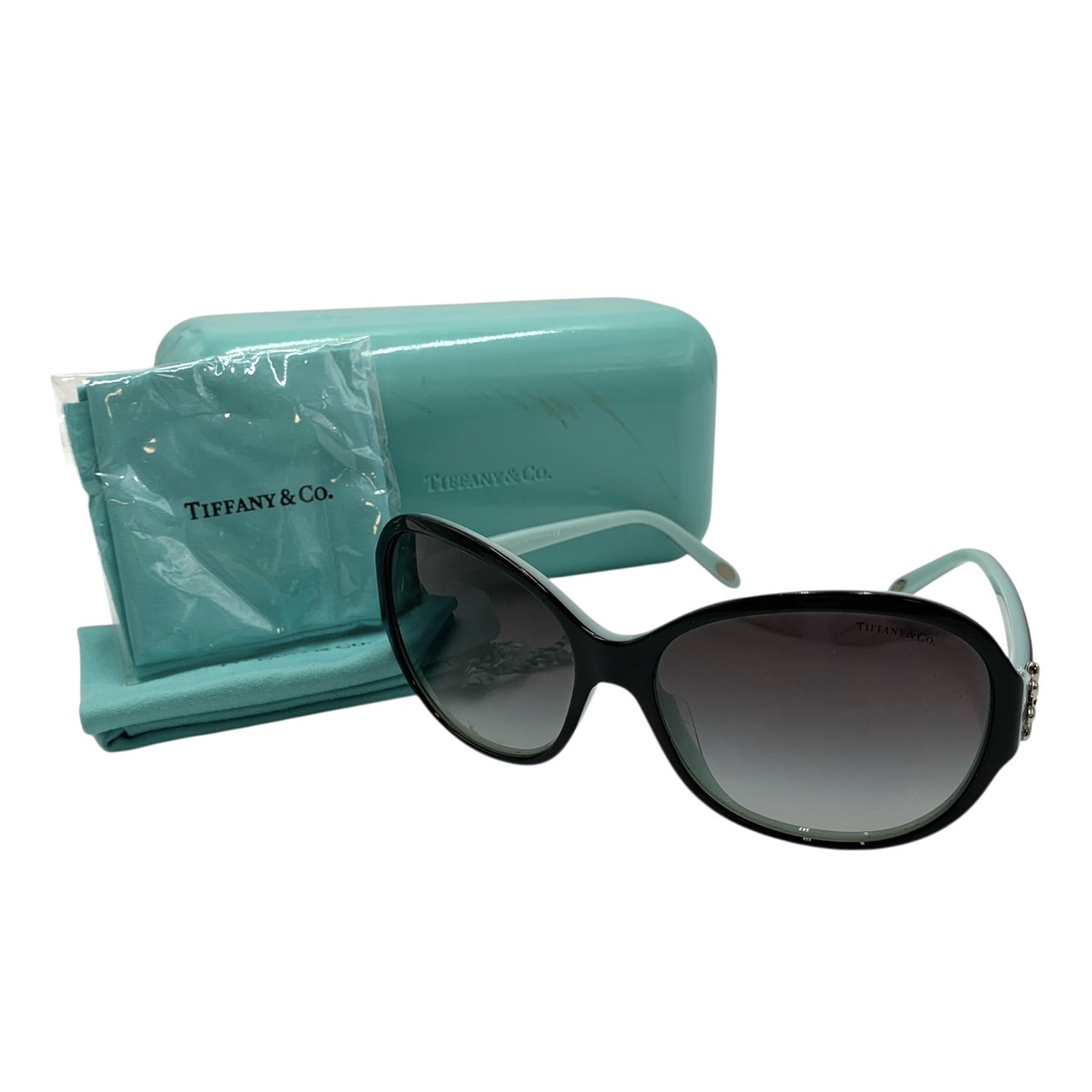 ティファニー　Tiffany&Co サングラス　アイウェア　レディース　フラワーモチーフ　ブラック　TF4063｜Rapgo 16,060円
