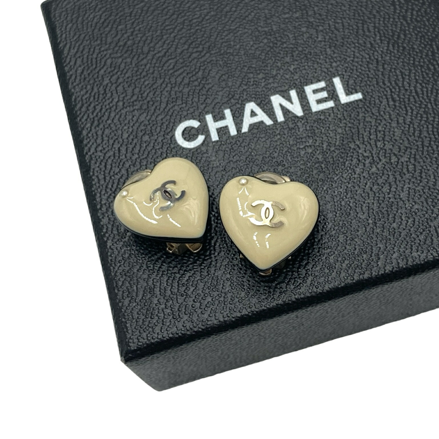 CHANEL シャネル イヤリング ココマーク CC ハート アクセサリー｜Rapgo
