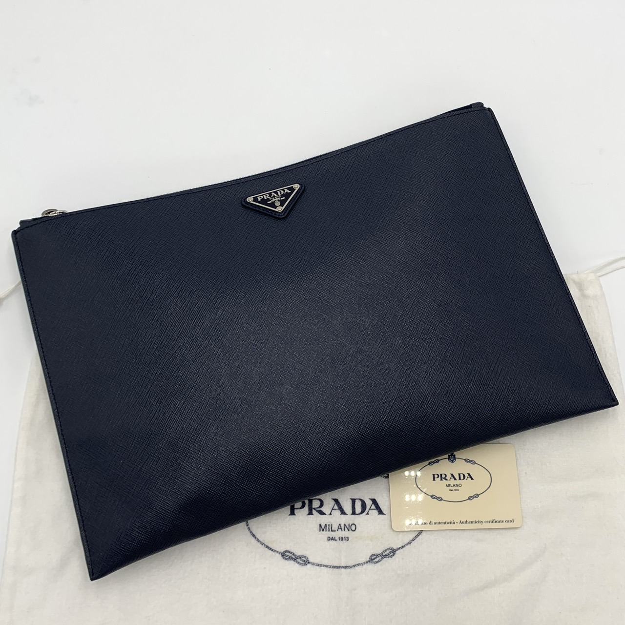 楽天市場】PRADA プラダ クラッチバッグ 2NH005 PN9 メンズ