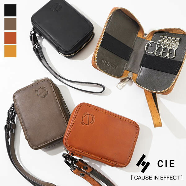 《最大51倍》シー CIE キーケース ELVA KEYCASE -S エルヴァ Sサイズ ラウンドファスナー CIE EXTRA シー エクストラ メンズ レディース 小物 レザー 各色 032177 | ブランド [正規取扱店]【ポイント10倍 | もれなく選べるノベルティ】
