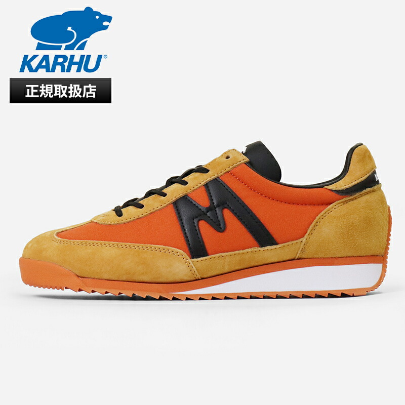 カルフ KARHU スニーカー メンズ レディース メスタリ MESTARI ジャファオレンジ ブラック 靴 2026年春夏新作 2026SS KH805001 Jaffa Orange / Black | ブランド [正規取扱店]【ポイント10倍】