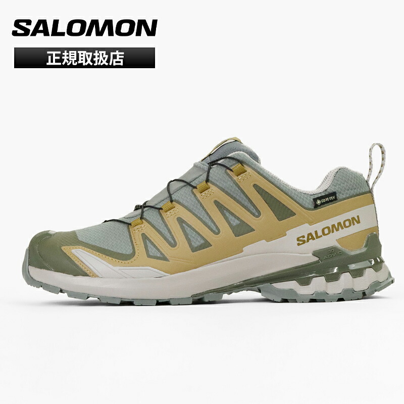 サロモン SALOMON スニーカー メンズ XA PRO 3D V9 GTX トレイルランニングシューズ ジョギング 靴 ゴアテックス GORE-TEX 防水 2026年春夏新作 2026SS セドナセージ L49229600 | ブランド [正規取扱店]【ポイント10倍】