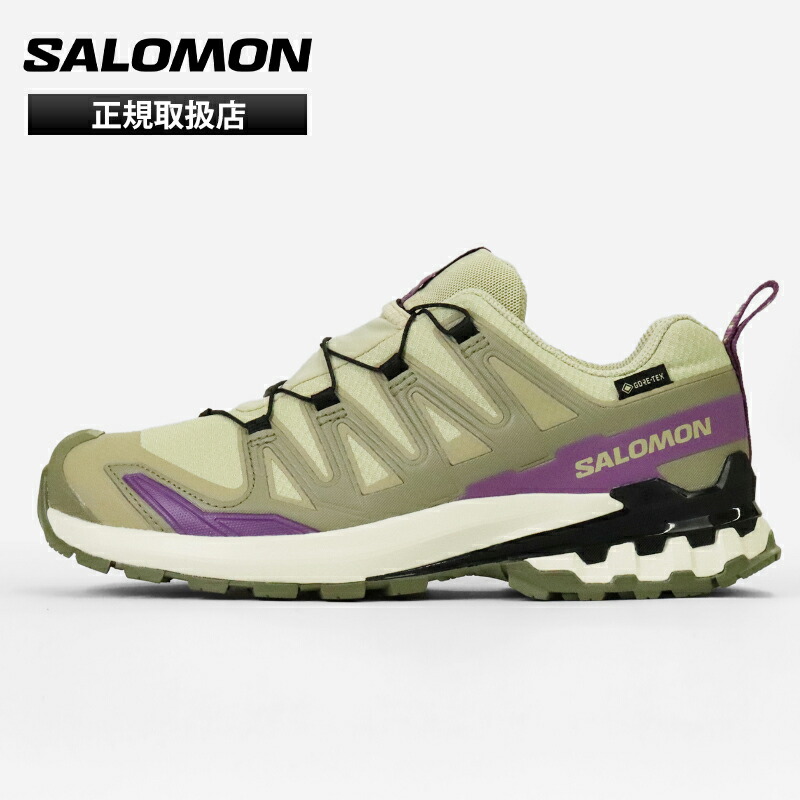 《2人に1人最大P100%バック》サロモン SALOMON スニーカー レディース XA PRO 3D V9 GTX W トレイルランニングシューズ ジョギング 靴 ゴアテックス GORE-TEX 防水 2026年春夏新作 2026SS L49145800 | ブランド [正規取扱店]【ポイント10倍】｜VIOLAL BAG＆LUGGAGE