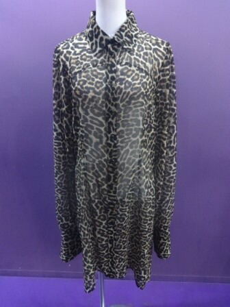 【中古】ｈ．ＮＡＯＴＯ/Ｌｅｏｐａｒｄ　Ｌｏｎｇ　Ｄｒｅｓｓ　Ｂｌｏｕｓｅ/エイチナオト/２６０１１５１８３４