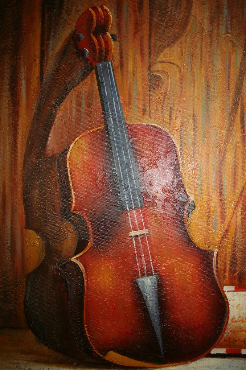 楽天市場】奥龍之介 バイオリンの少女 油彩8号 : ギャラリーダッドアート