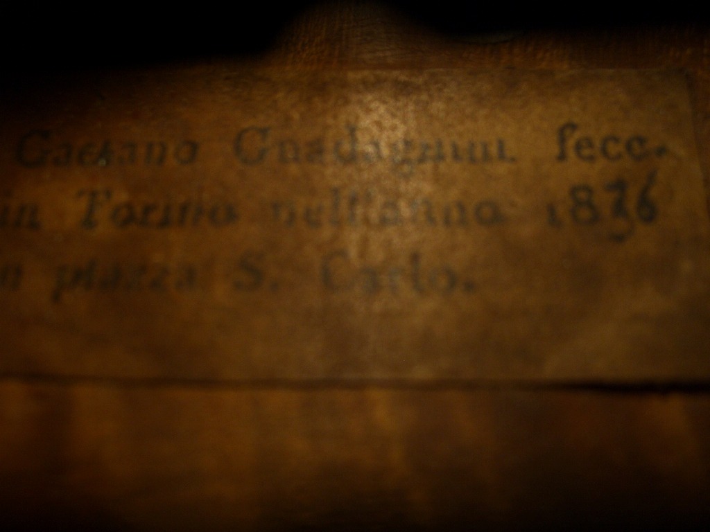 【楽天市場】ガエターノ・ガダニーニ・バイオリン Gaetano Guadagnini 1836年：バイオリンJP