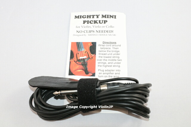 Mighty Mini Pickup マイティ・ミニ・ピックアップ バイオリン・ビオラ・チェロ用