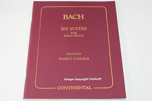 【楽天市場】楽譜 J.S. Bach チェロ 6 Cello Suites BWV 1007-1012 - Edited By Pablo ...