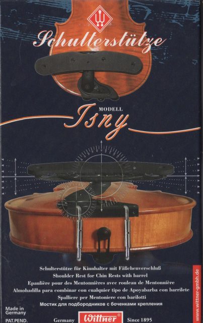 見逃し厳禁！おトクな 楽天市場】Wittner Isny バイオリン4/4-3/4用 肩あて ドイツ製 弦楽器