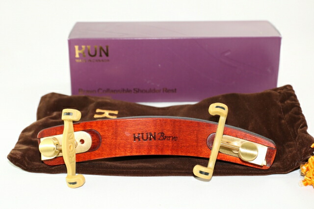 楽天市場】【26日までポイントUP】KUN バイオリン用 肩当て ブラボ 4/4