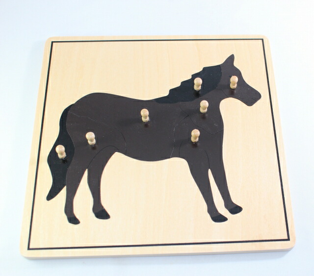 モンテッソーリ　知育玩具 動物・生物パズル　♪5個セット♪　Montessori モンテッソーリ 知育玩具 動物・生物パズル ♪5個セット