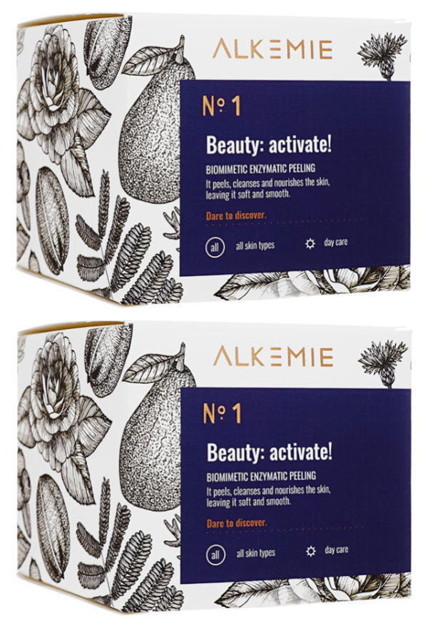 楽天市場 アルケミー ビューティー アクティベート バイオミメティックエンザイマティックピーリング60ml 2本 Alkemie Beauty Activate Biomimetic Enzymatic Peeling ｖｉ ｐｏｒｔｅ