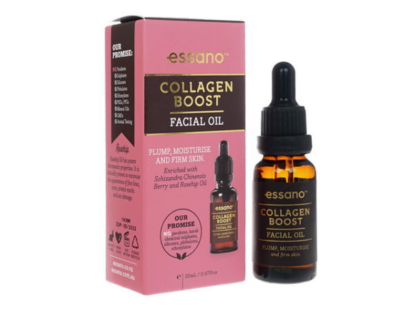 essano collagen boost facial oil