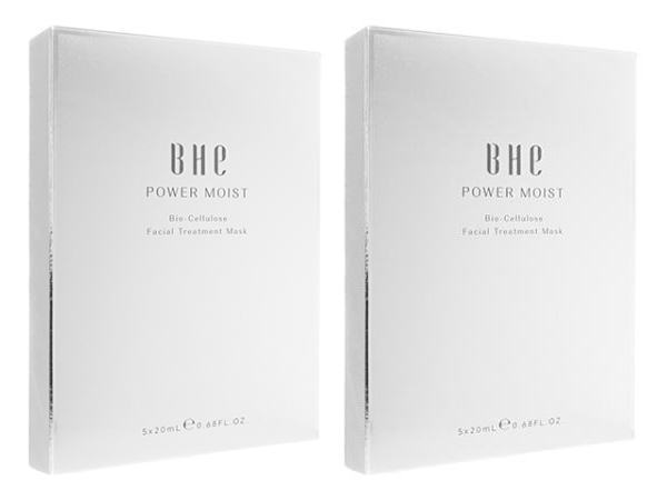 希少！！】 BHE パワーモイスト バイオセルロース フェイシャルトリートメントマスク5枚 ヤマト便 2箱 Power Moist  Bio-Cellulose Facial Treatment Mask fucoa.cl