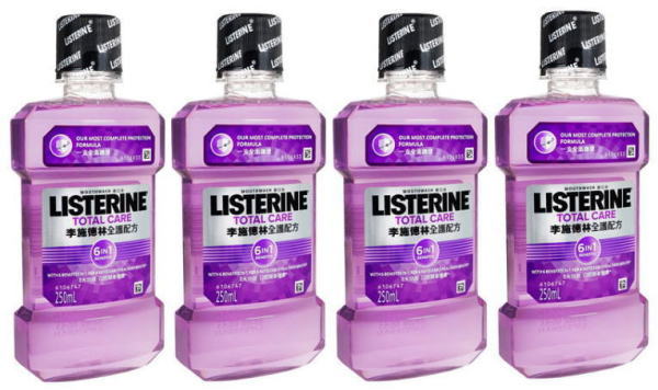 ジョンソン・エンド・ジョンソン リステリントータルケア[No6]250ml2本+2本Free[計4本][ヤマト便] 1セット ListerineTotalCare250ml画像