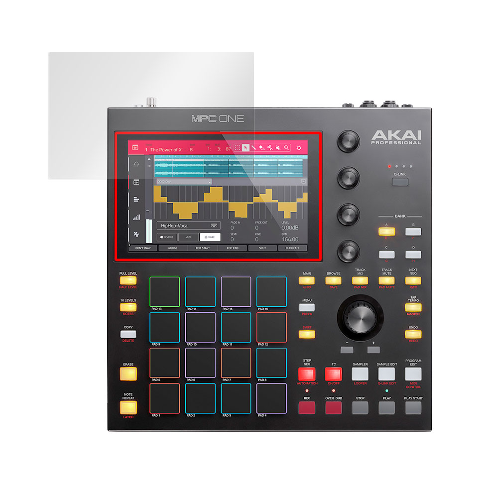 AKAI Professional MPC ONE 保護 フィルム OverLay Plus For アカイ