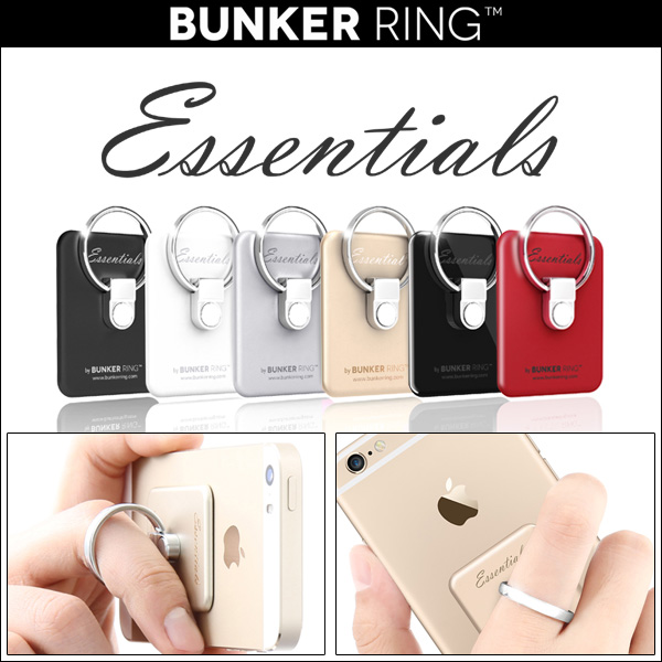 iPhone　iPhone　Plus　iPhone　スマホ　リング　Ring　バンカーリング　Essentials　Bunker　が片手で操作が可能に！　タブレット　iPhone　リング　Plus　落下防止