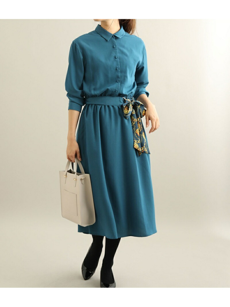 楽天市場 Rakuten Fashion Sale 50 Off アソート柄ベルトワンピース Vis ビス ワンピース ワンピースその他 グリーン ブラック ベージュ Rba E Vis ビス