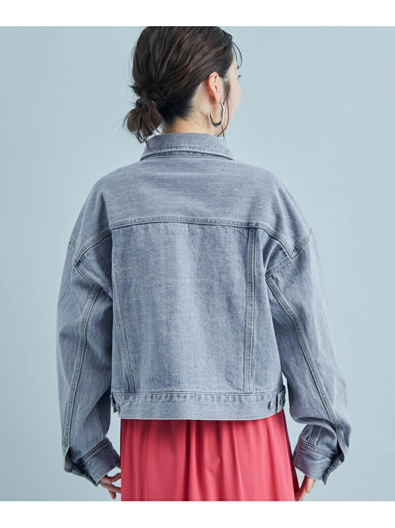 ショート丈デニムgジャン Vis コート ビス ジャケット