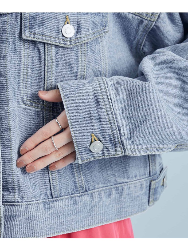 ショート丈デニムgジャン Vis コート ビス ジャケット