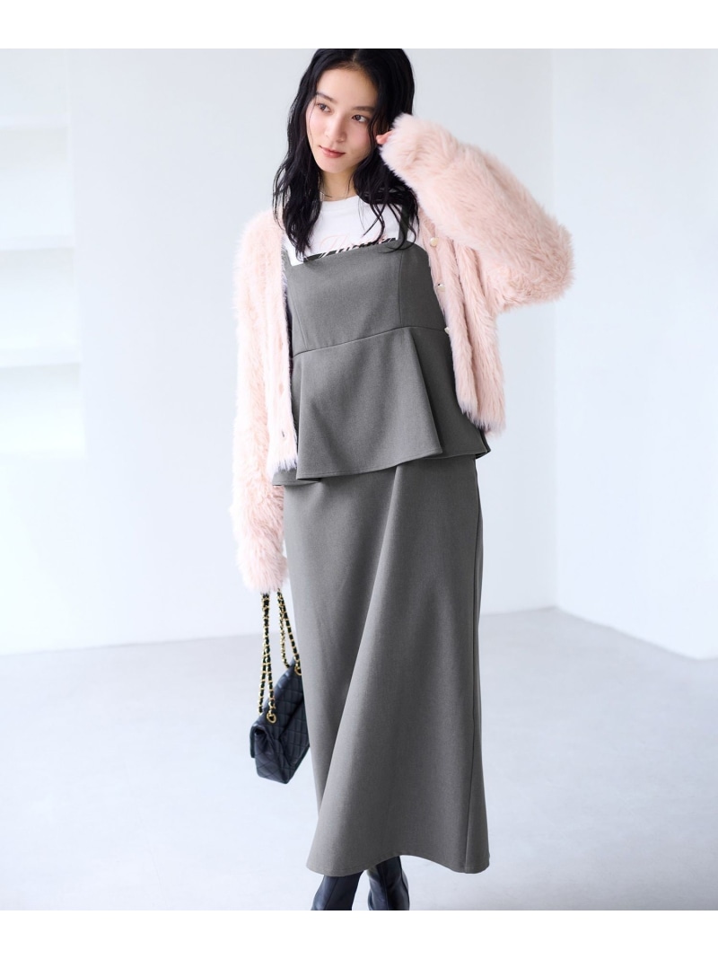 楽天市場】【SALE／30%OFF】ツイードビスチェセットアップ NICOLE CLUB