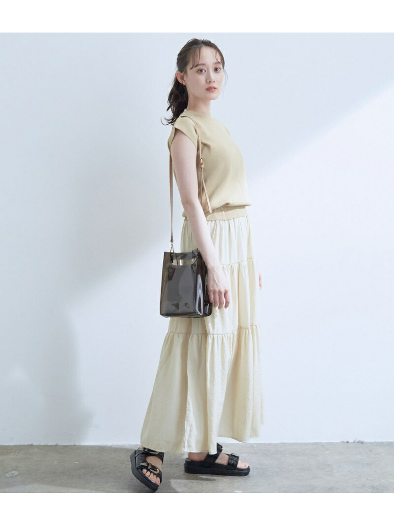 ドッキングニットワンピース Vis ビス ワンピース ワンピースその他 ピンク ブラック ベージュ ブルー 送料無料 Rakuten Fashion Schwimmbad Delphine De