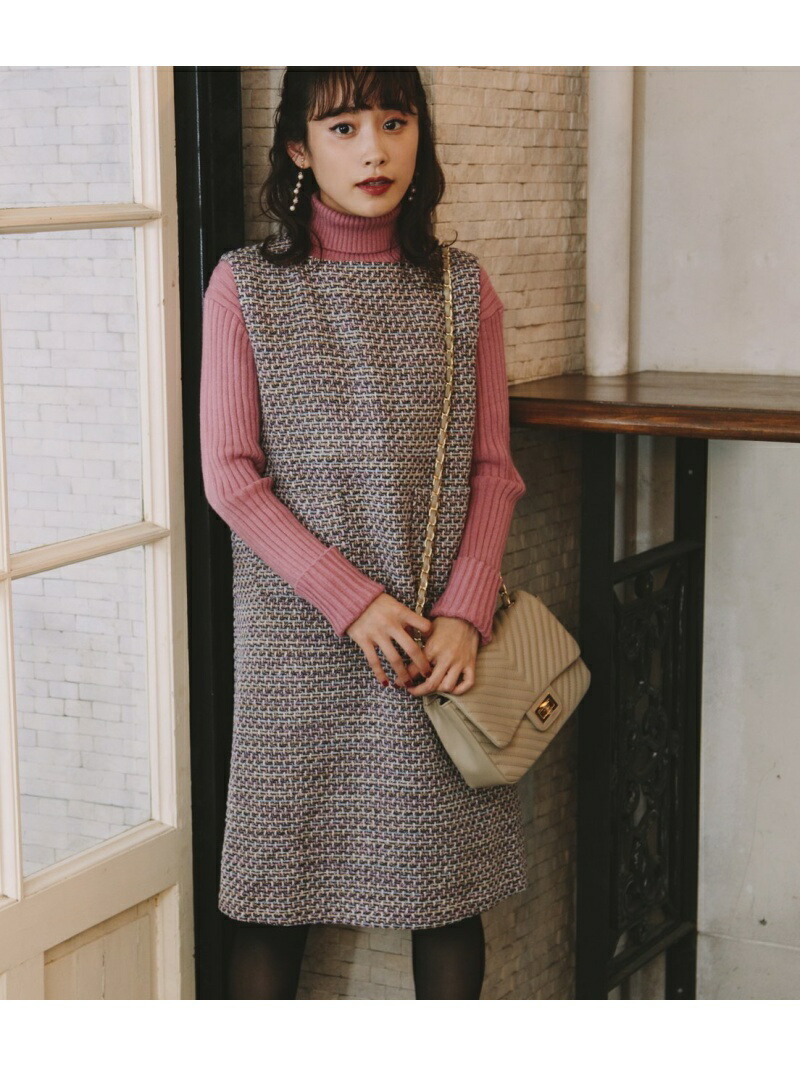 楽天市場 Sale 30 Off 高橋愛 Vis Set ニット ワンピースセット Vis ビス ワンピース ワンピースその他 ピンク イエロー Rba E 送料無料 Rakuten Fashion Vis ビス