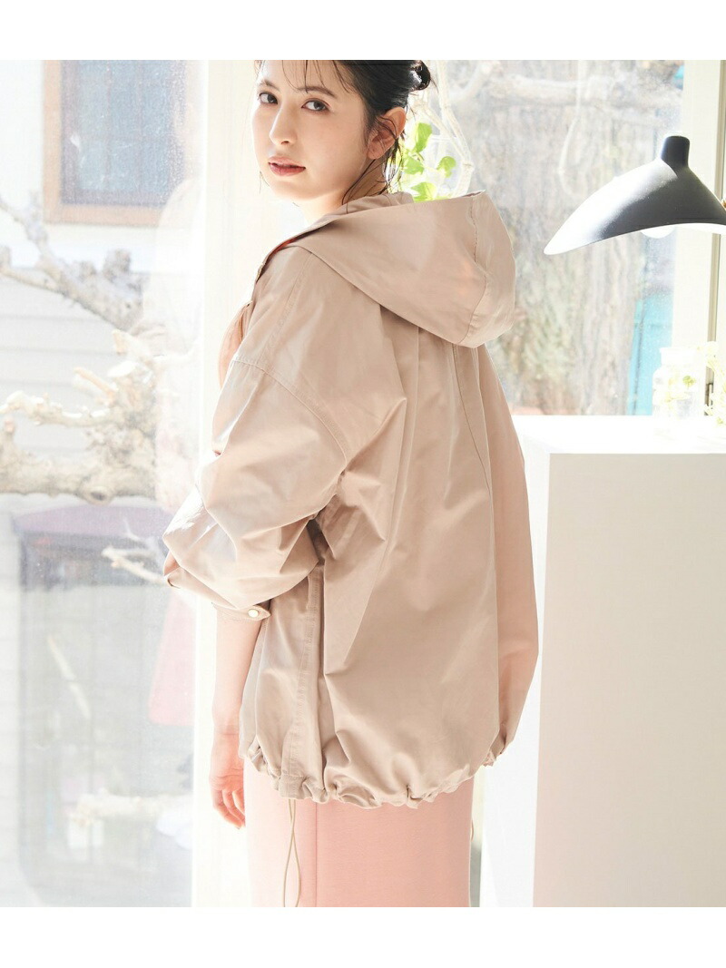 楽天市場 Rakuten Fashion パッカブル マントレ Web限定 トレンチ マウンテンパーカー Vis ビス コート ジャケット マウンテンパーカー ホワイト ベージュ グリーン 先行予約 送料無料 Vis ビス