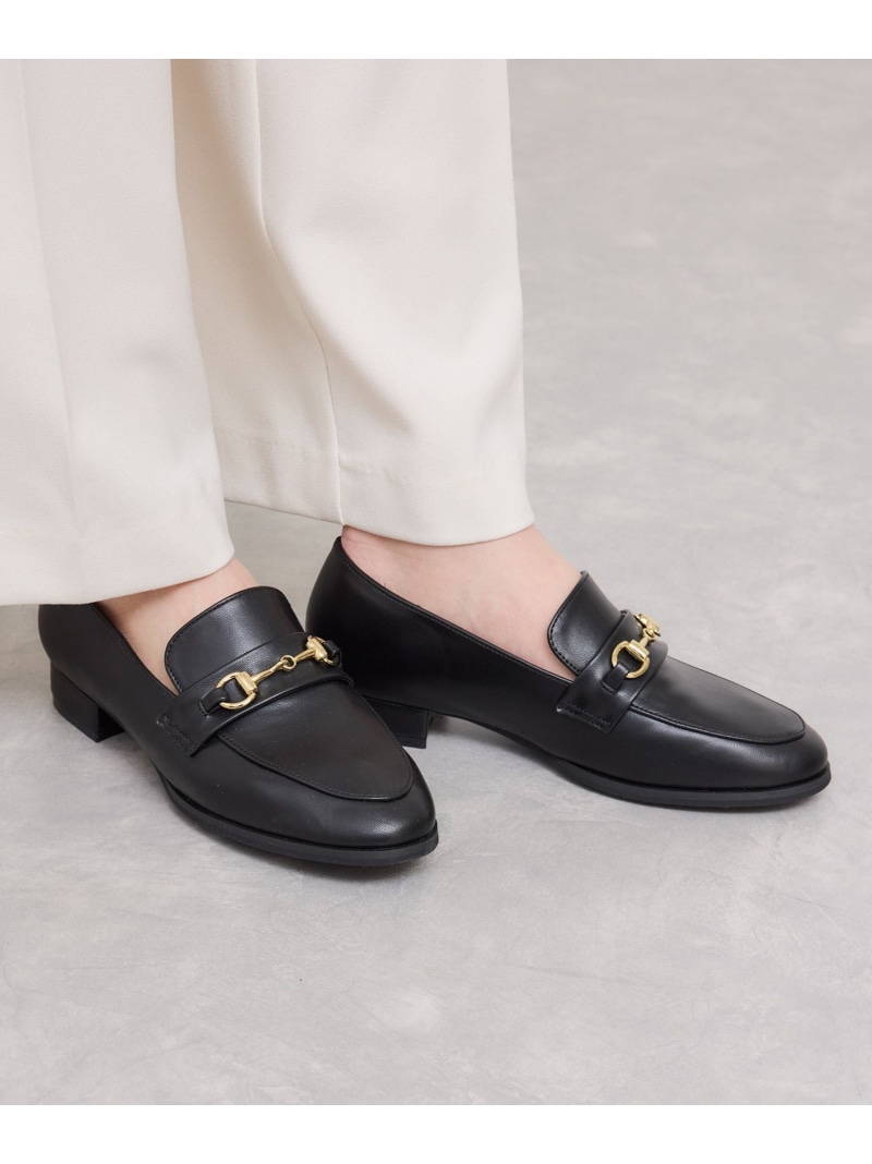 【SALE／30%OFF】ふんわりビットローファー/SS~Lサイズ展開 Juze ビス シューズ・靴 ローファー ブラック【RBA_E】【送料無料】[ Fashion]