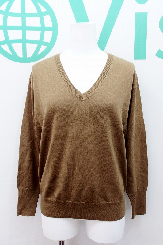 楽天市場】【中古】TSE セイ カシミヤ100％ Vネックニット