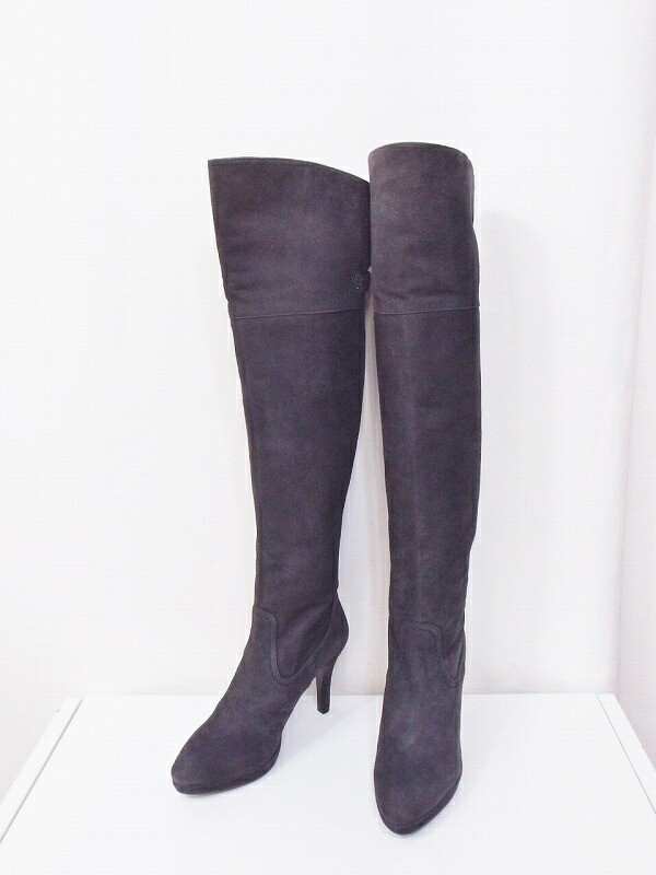 ケイト KHAITE Diego ブラックレザー ニーハイ ロングブーツ 37 楽天市場】【中古】KHAITE(ケイト) ロングブーツ DIEGO 黒 レザー