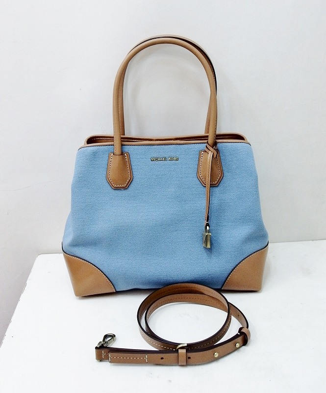 【中古】MICHAEL KORS マイケルコース マーサー ギャラリー ミディアム センタージップ トート 30H8BZ5T6C kz4602199729