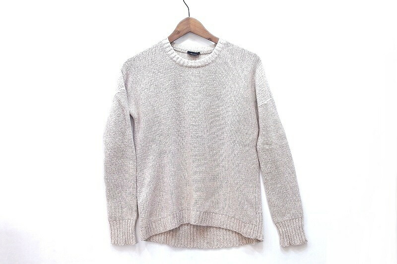 【送料無料】Theory(セオリー) のニットセーター　Sサイズ　グレー Theory（セオリー）ニット・セーター グレー サイズ:S レディース