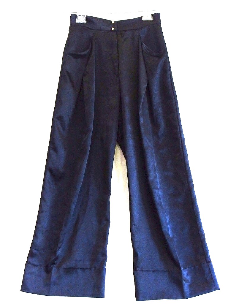 新品 未使用　UN3D.　アンスリード　オリガミプリーツパンツ　ブルー　レッド 楽天市場】UN3D. アンスリード オリガミプリーツパンツ サイズ