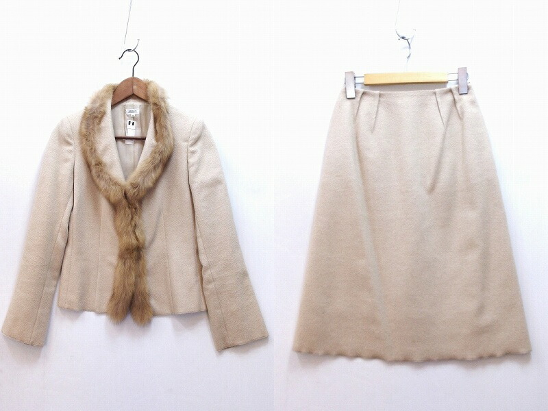 ✨FOXEY BOUTIQUEフォクシー ウール セットアップスーツ ノーカラー 楽天市場】FOXEY BOUTIQUE セレモニースーツ 42294