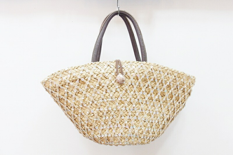 楽天市場】【ソノタ】 ラドロー 21SS フレア ストロー バスケット かご