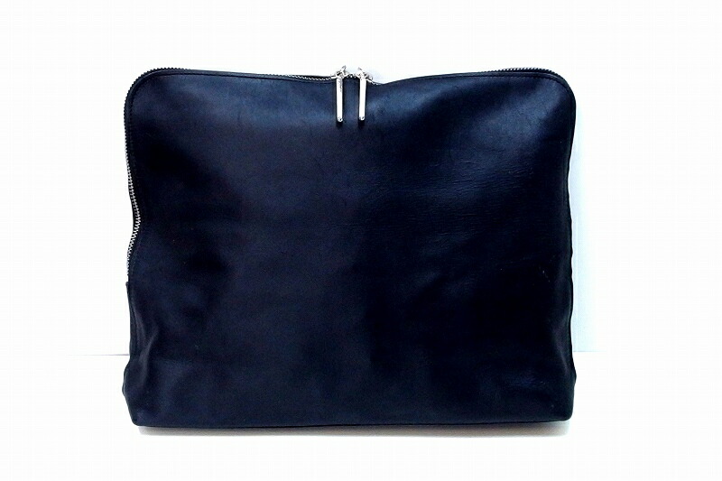 【中古】3.1 Phillip Lim スリーワン フィリップ リム レザー クラッチバッグ ポーチ ハンドバッグ ブラック ok5008221874