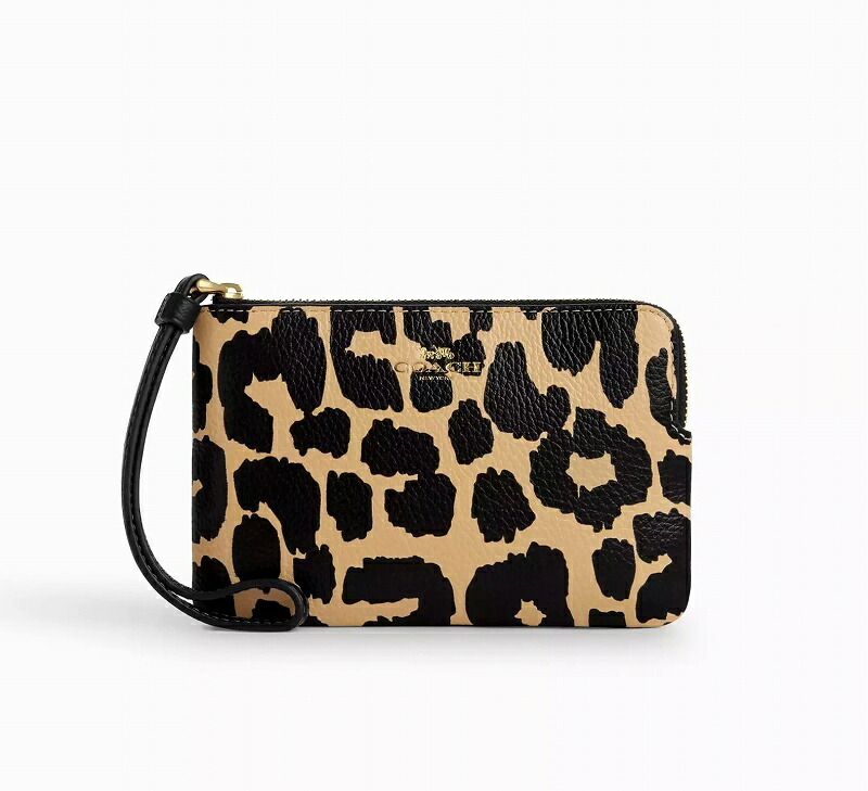 楽天市場】コーチ ポーチ COACH CC871 SVMU4 ブラウンマルチ 茶