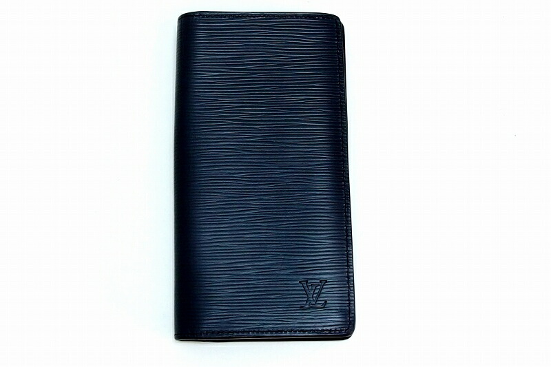 【中古】LOUIS VUITTON ルイ・ヴィトン  エピライン ポルトフォイユ ブラザ ノワール 二つ折り長紙入れ M60622 ok5018225823