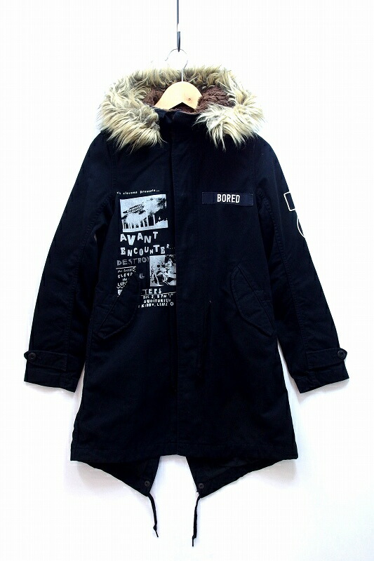 【希少】 HYSTERIC GLAMOUR × PEANUTS モッズ コート 希少】 HYSTERIC GLAMOUR × PEANUTS モッズ コート 希少】 HYSTERIC