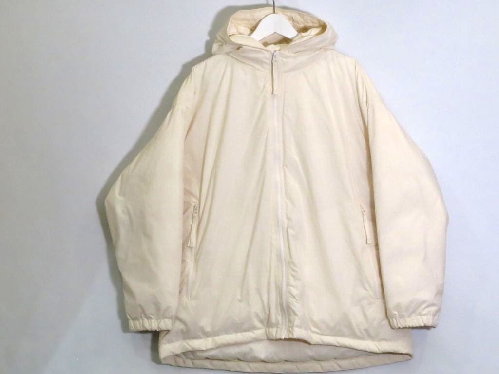 【中古】MUJI 無印良品 ムジラボ 撥水フード付きダウンジャケット 男女兼用 Lサイズ ・L アイボリー sy5018226072｜BRAND VISION ブランドビジョン