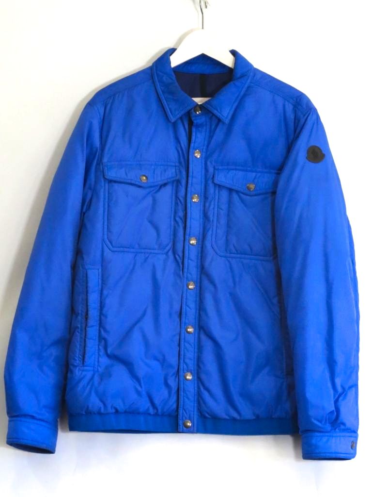 【中古】ERAULT JACKET MONCLER モンク軌跡  未当て嵌める級 ERAULT 打ち倒す上衣/上衣 メンズ  ・3 ERAULT GIUBBOTTO 青色 kz5022227464 メンズファッション-コート・ジャケット