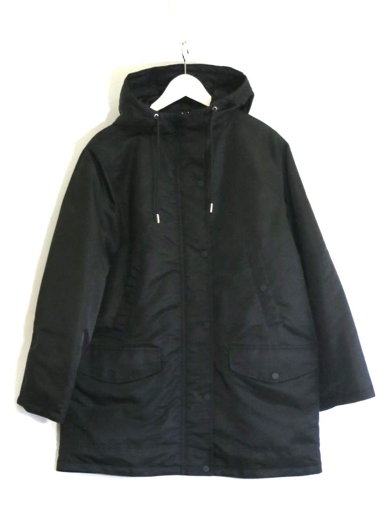 theory セオリー Aero Nylon ST Parka P　タグ付　フード　※未着用 ・S ST Parka P 3309611 ブラック sy5010223076