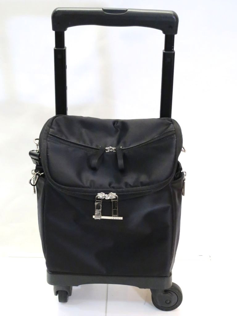 【中古】 SWANY キャリーバッグ トロリーバッグ ショッピングカート ブラック ok5202229493