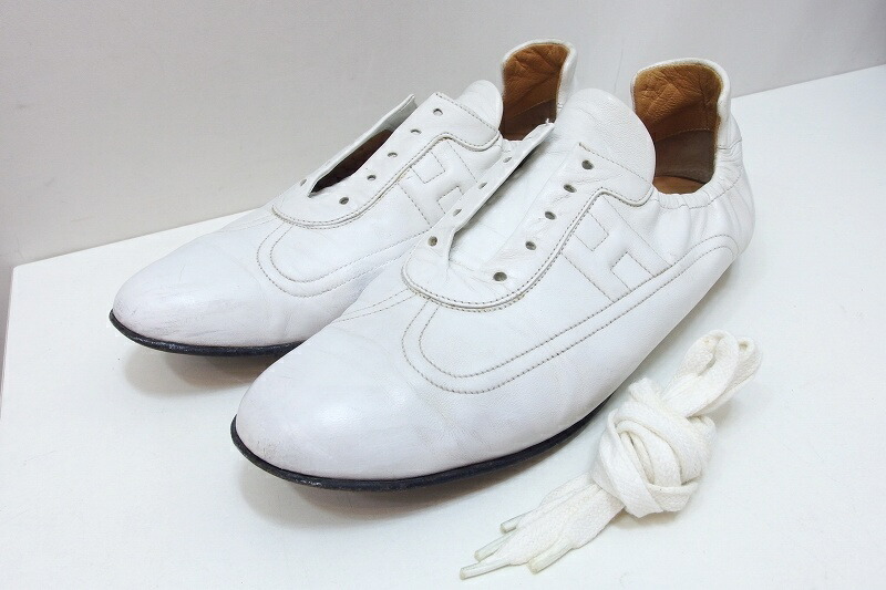 楽天市場】【靴】HERMES エルメス クイック スニーカー シューズ Hロゴ