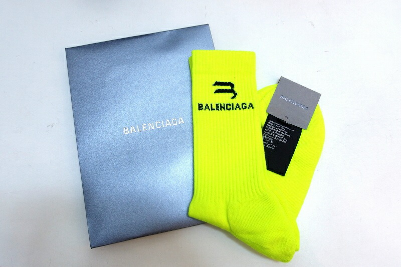 楽天市場】BALENCIAGA バレンシアガ ソックス 靴下 ブラック 黒 サイズ