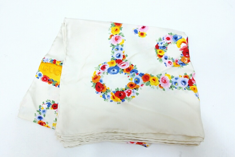 楽天市場】【新着】【中古】GUCCI(グッチ) スカーフ フルーツ柄