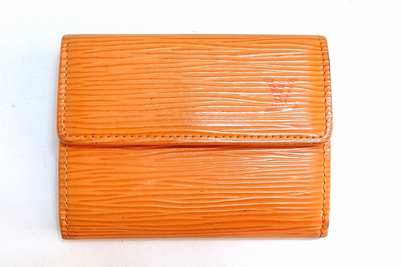 【中古】LOUIS VUITTON ルイ・ヴィトン  ラドロー エピ  ミニ紙入れ コインケース マンダリン M6330H kz5204230328