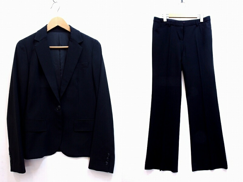 【中古】theory luxe セオリーリュクス セットアップ パンツスーツ テーラードジャケット フレアパンツ ・42 kz5204230665 11,096円